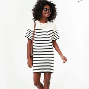 NWT Tuckernuck navy stripe knit Frenchie dress- Size M